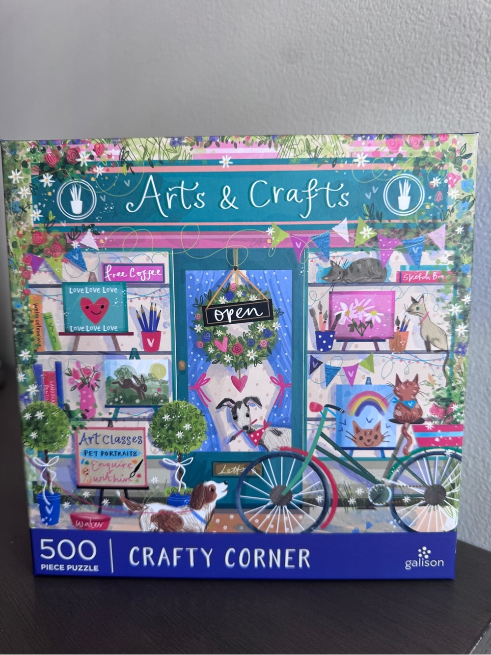 🧩 Galison Crafty Corner – 500 Piece Puzzle